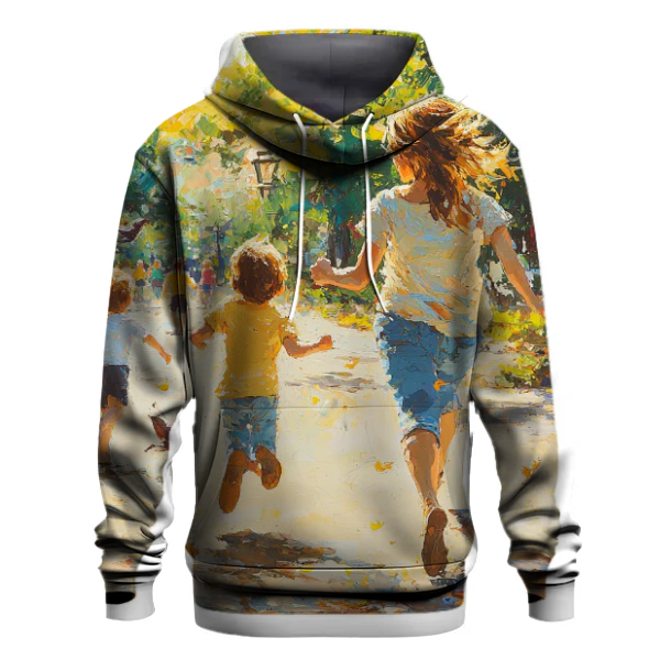 The Echo of Laughter A Mothers Joyful Spirit Hoodie