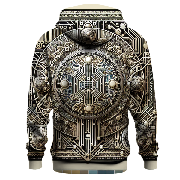 Modern Tech Circuitry Hoodie