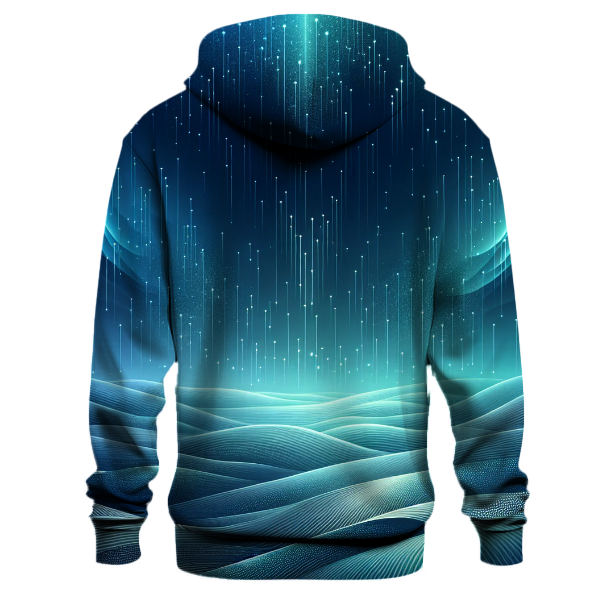 Frozen Aurora Gradient Hoodie