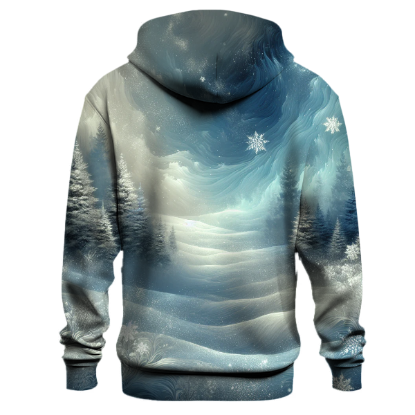 Winter Frost Swirl Hoodie