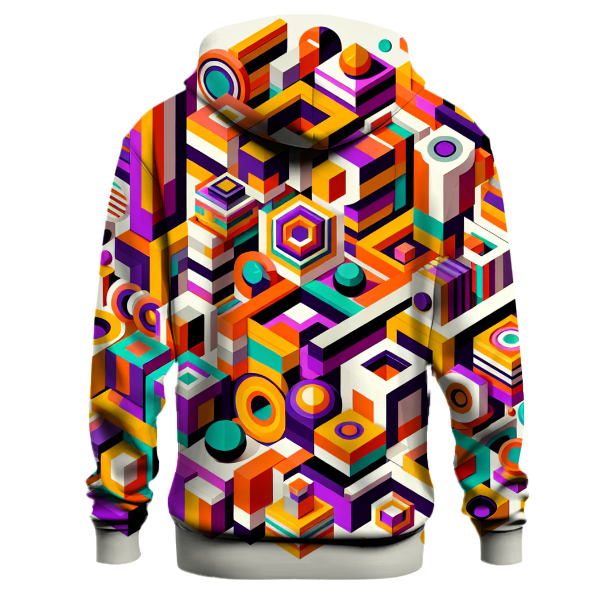 Groovy Patterns and Shapes Hoodie