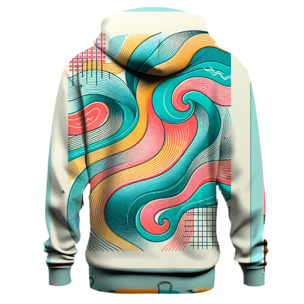 Retro Waves of Color Hoodie