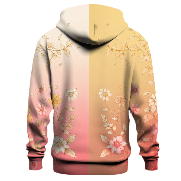 Floral Reverie Gradient Hoodie