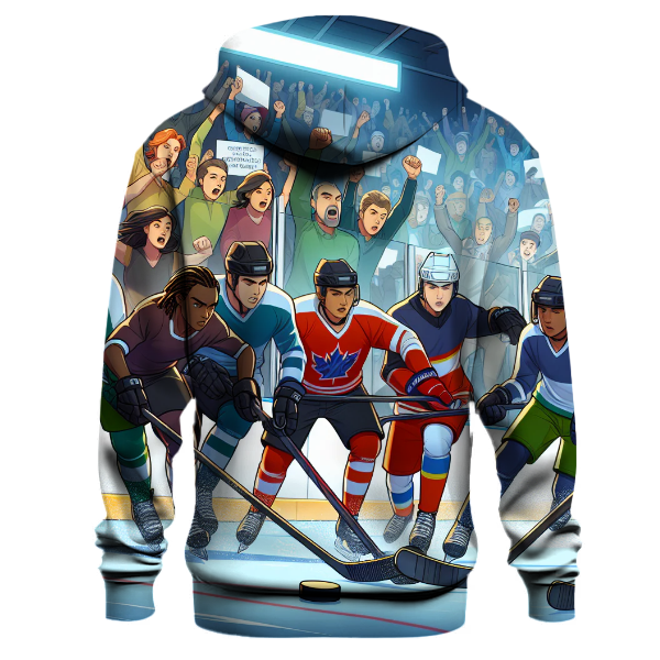Ice Hockey - On Thin Ice Hoodie