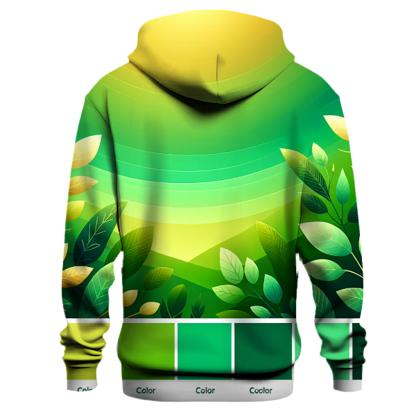 Lush Green Gradient Hoodie
