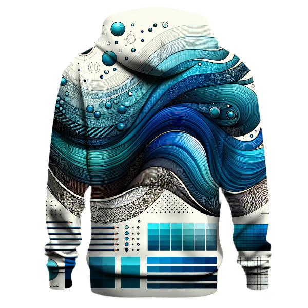 Cobalt Ocean Flow Hoodie