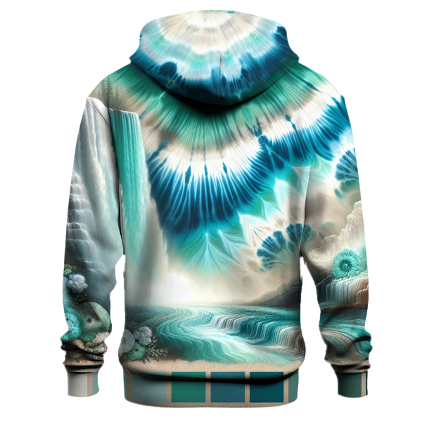Ethereal Waterfall Tie-dye Hoodie