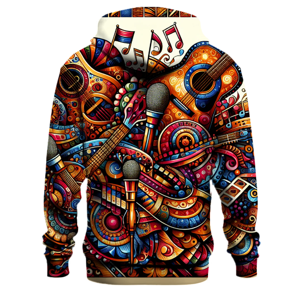 Classic Music Festival Icons Hoodie