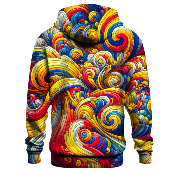 Rainbow Swirls Hoodie