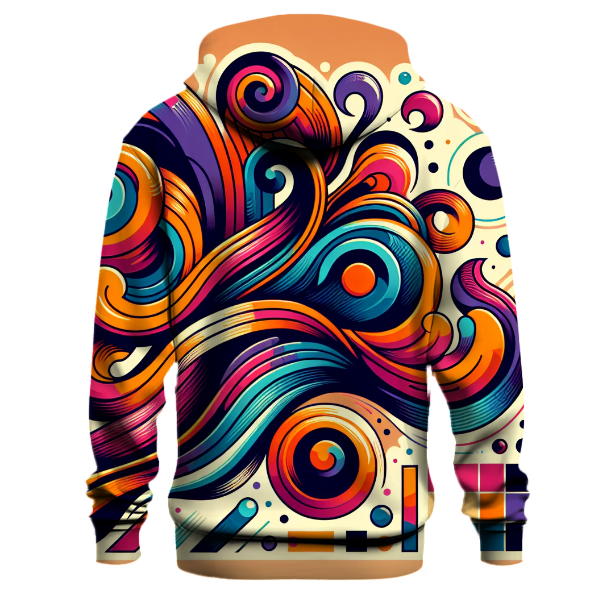 Groovy Swirls Hoodie