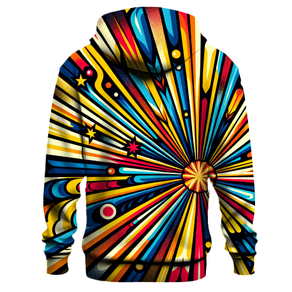 Colorful Starburst Hoodie