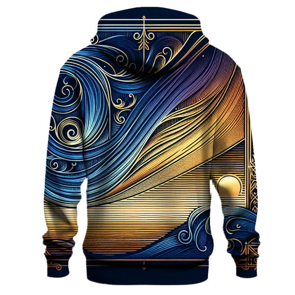 Royal Sunset Gradient Hoodie