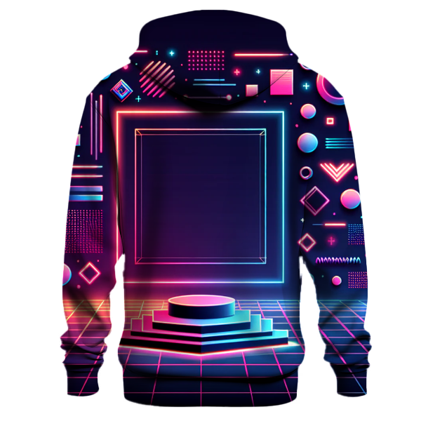 Neon Synthwave Hoodie