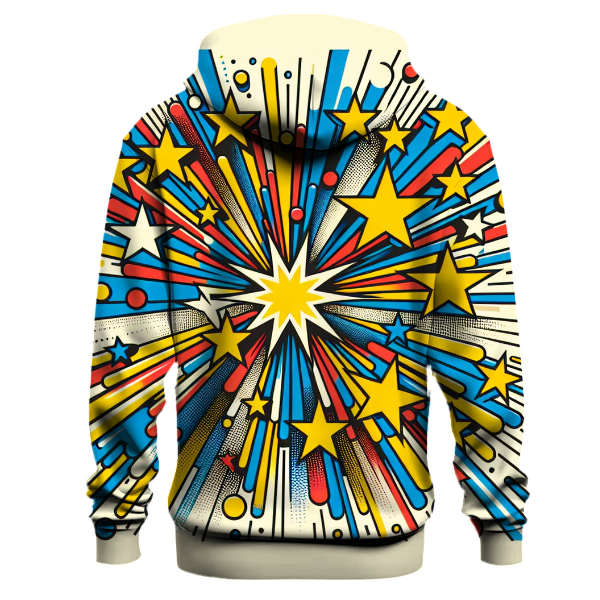 Whimsical Star Burst Hoodie