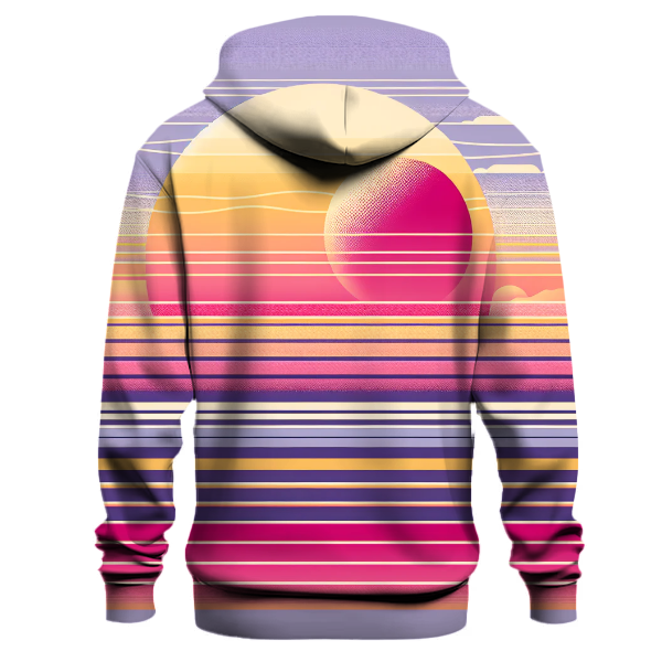 Synth Sunset Symphony Hoodie