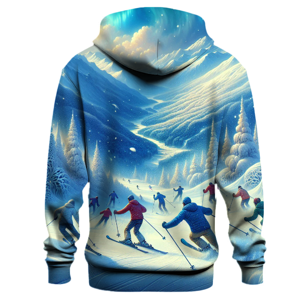 Ski Slopes Adventure Hoodie