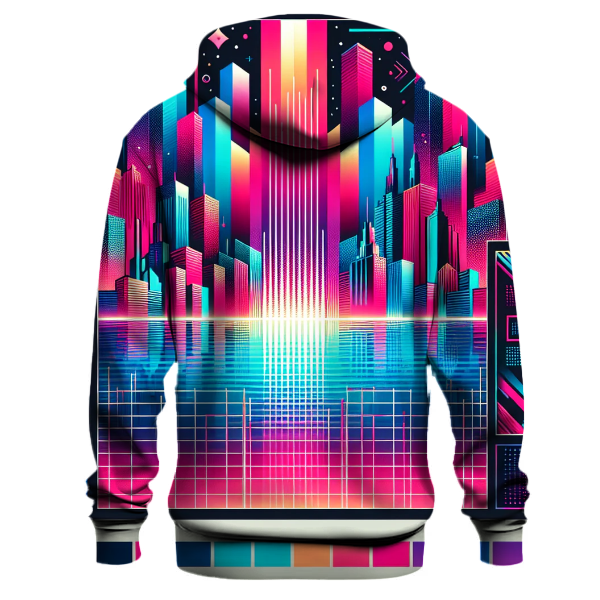 Electric Dreams Gradient Design Hoodie