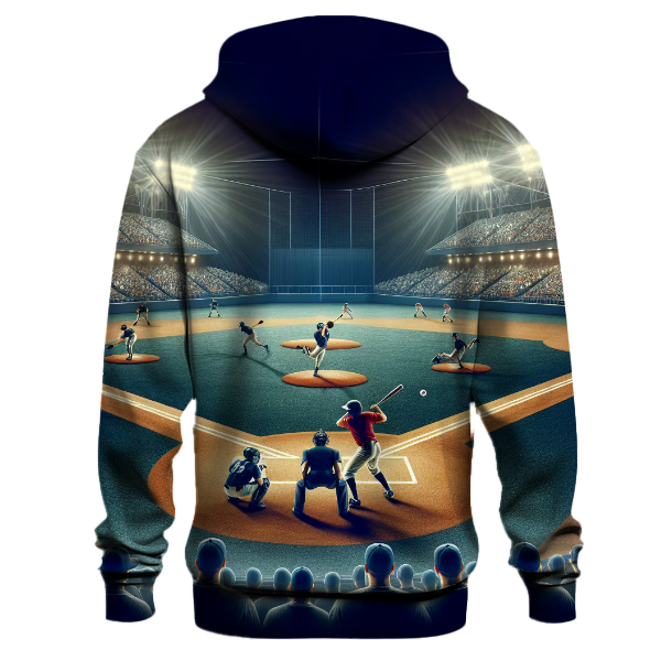 Baseball - Diamond Action Hoodie