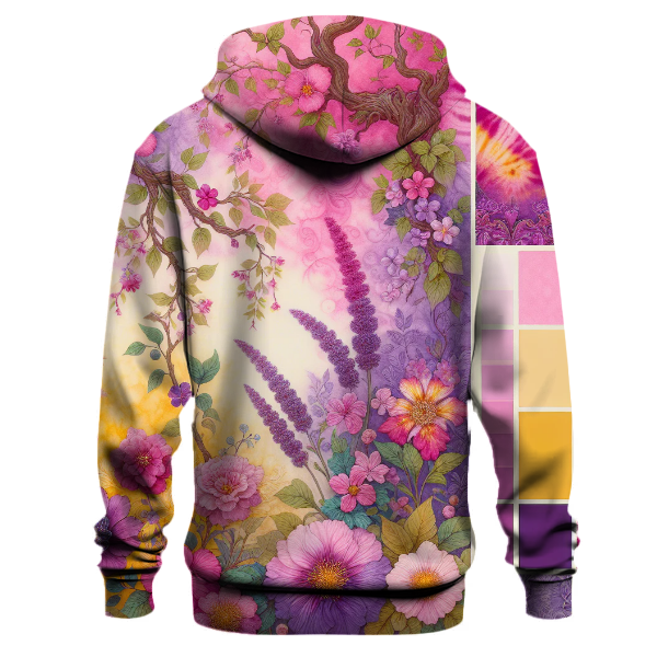 Garden Blooms Tie-Dye Hoodie