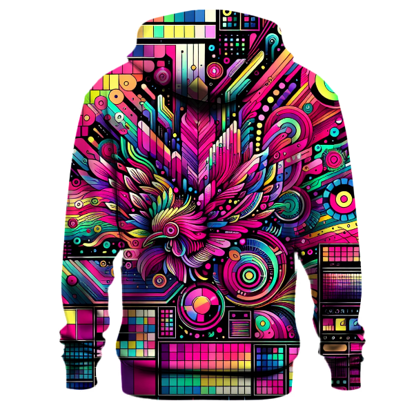 Funky 80s Art Hoodie