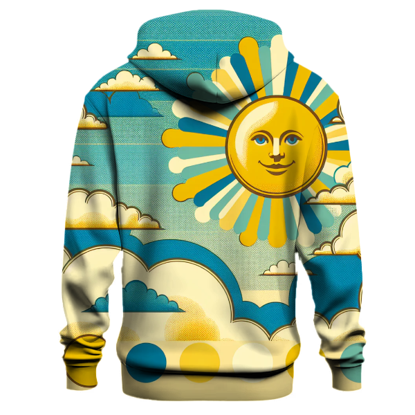 Sunshine and Clouds Design Hoodie