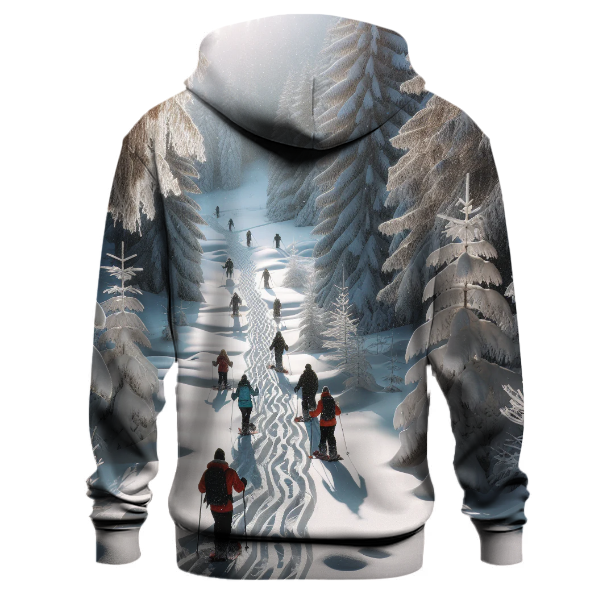 Snowshoeing Serenity Hoodie