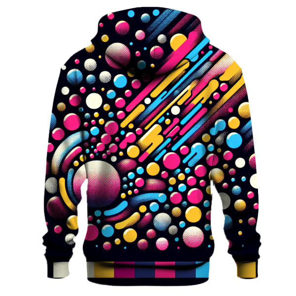 Rad Retro Polka Dots Hoodie