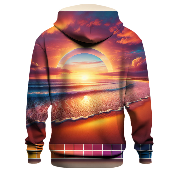 Serene Coastal Escape Hoodie