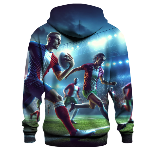 Energetic Football Movement Hoodie