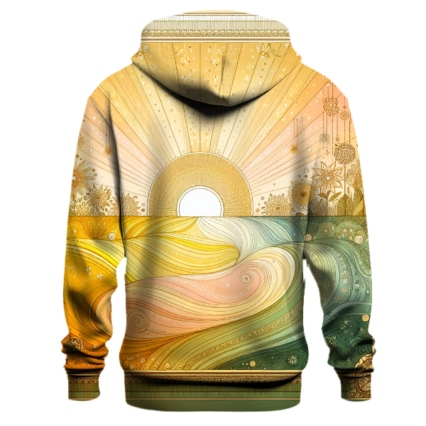 Sunny Floral Fields Hoodie