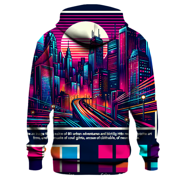 Neon Nights Escape Hoodie