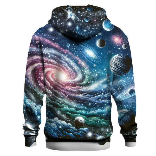 Colorful Cosmic Universe Hoodie