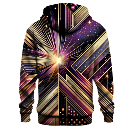 Cosmic Starburst Stripes Hoodie