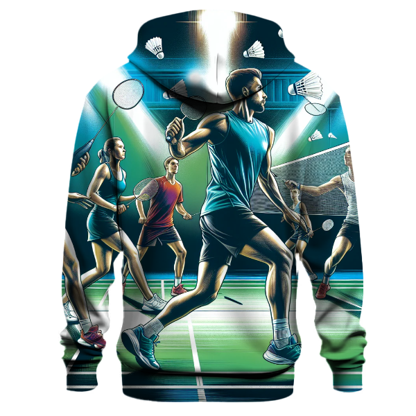 Badminton Smash - Denmark Hoodie