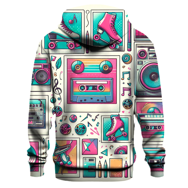 Funky Polaroid Memories Hoodie