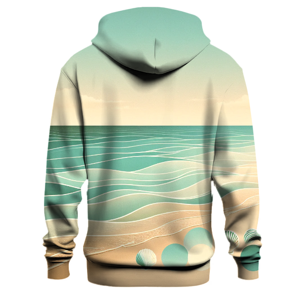 Serene Coastal Calm Hoodie