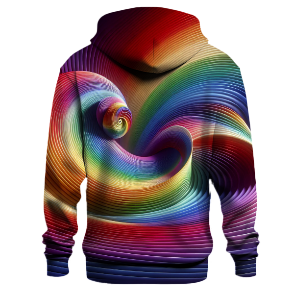 Rainbow Prism Gradient Hoodie