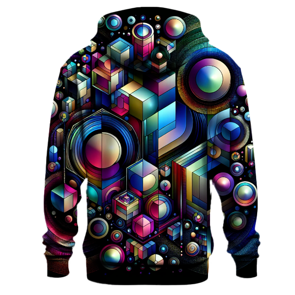 Holographic Hues Harmony Hoodie