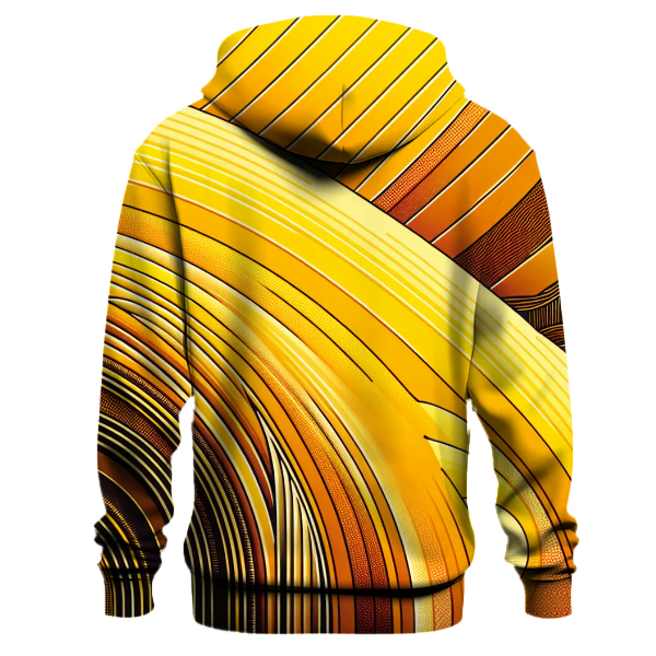 Golden Horizon Glow Hoodie