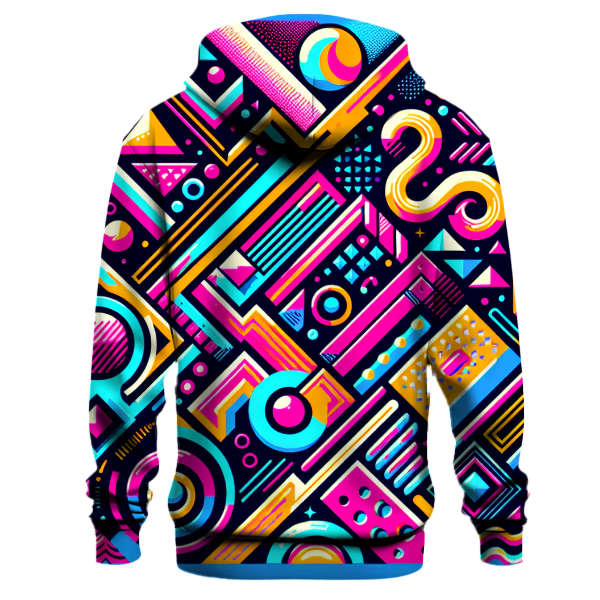 Retro Wave Graphics Hoodie