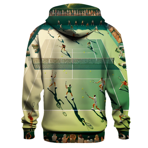 Tennis Serve Smash Hoodie