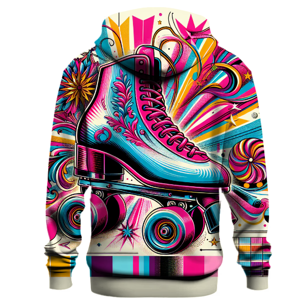 Classic Roller Skate Fun Hoodie
