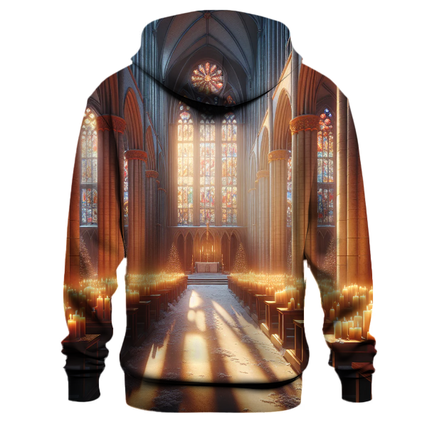 Christmas Candlelight Cathedral Hoodie