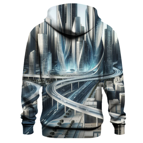 Futuristic Urban Nomad Hoodie
