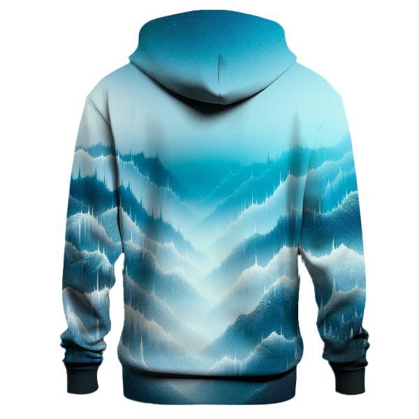 Icy Glacial Escape Hoodie