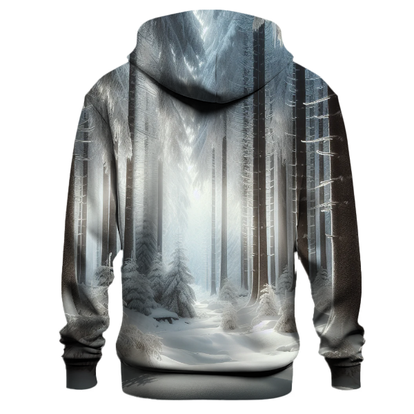 Majestic Winter Woods Hoodie
