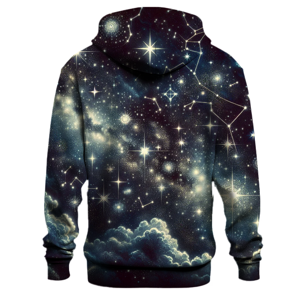 Starlit Glamour Design Hoodie