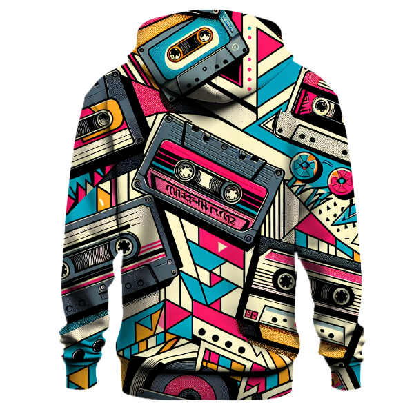 Cassette Tape Tracks Hoodie