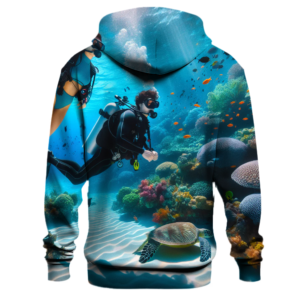 Scuba Diving Deep Hoodie