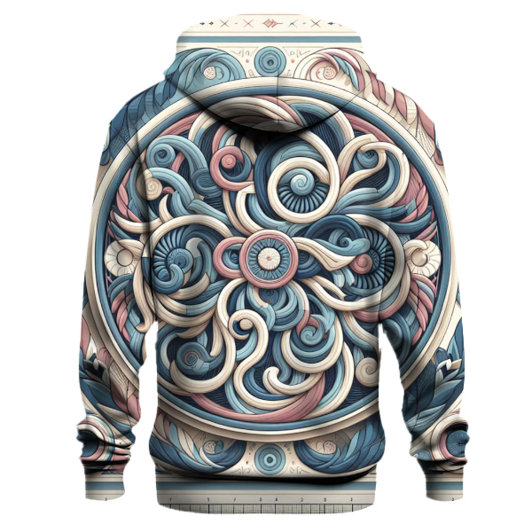 Retro Peace Patterns Hoodie